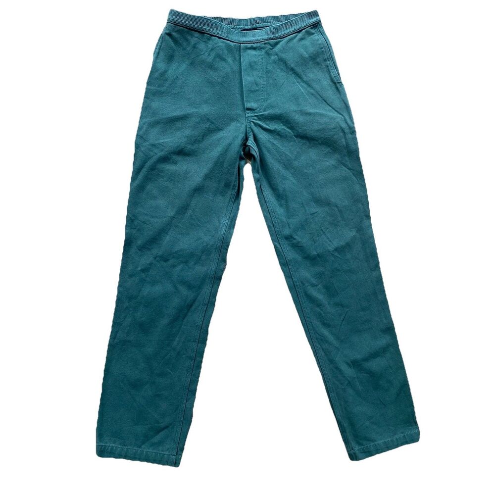 Brain Dead Teal-Green Cargo Pants
